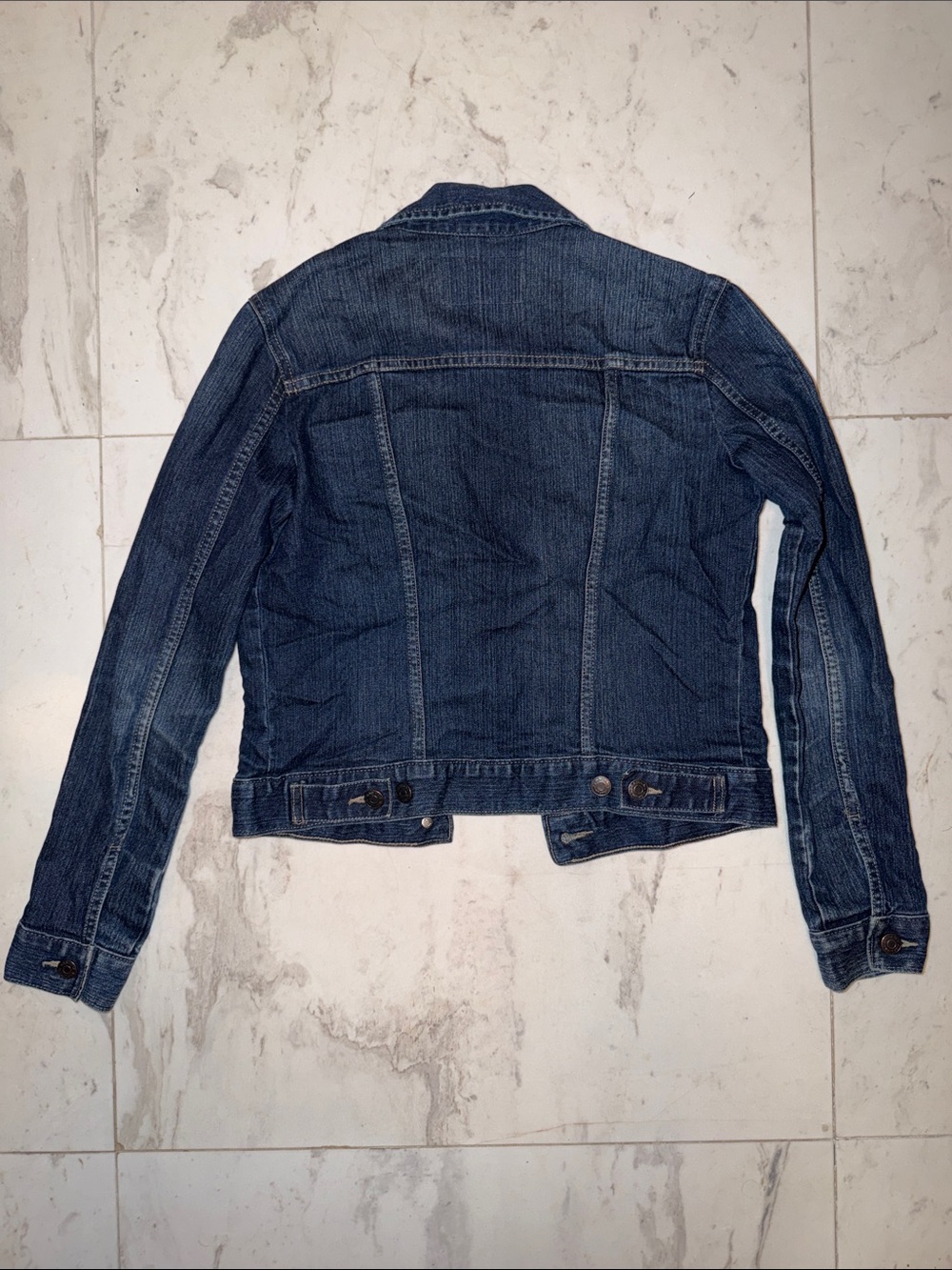Banana Republic Blue Denim Trucker Jacket - Picture 3 of 4